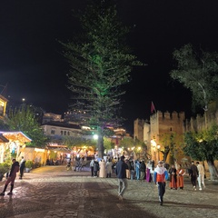 Chefchaouen at night 