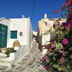 Santorini Walking