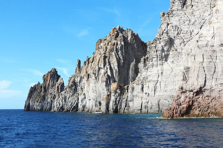 Basiluzzo island in the Aeolian Archipelago, Italy.