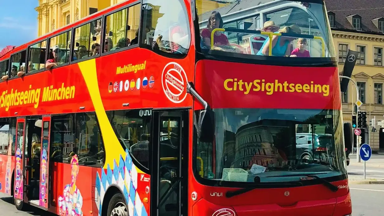 Monaco di Baviera: Tour della città in autobus Hop-on Hop-off