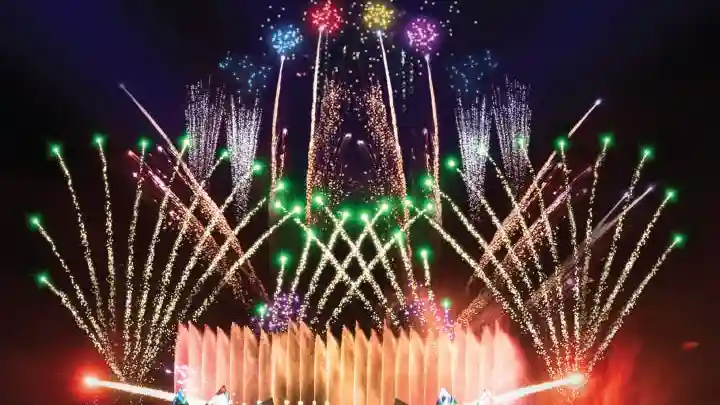 Sinfonia de fogos de artifício Wings of Time