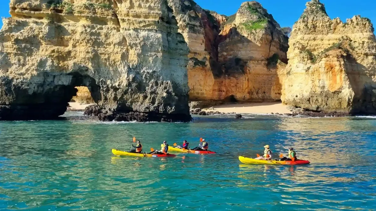 Ponta da Piedade Caves: Kayak Tour from Lagos