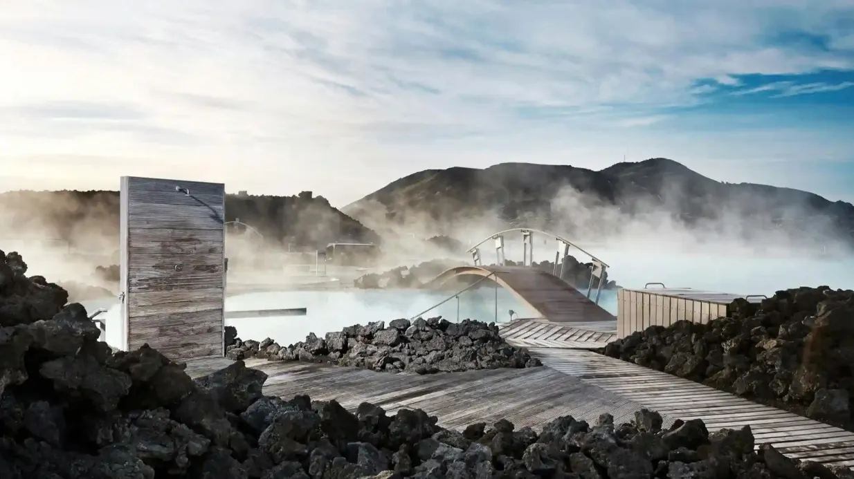 Lagoa Azul: Entrada Comfort + Transfer Organizado por Icelandia
