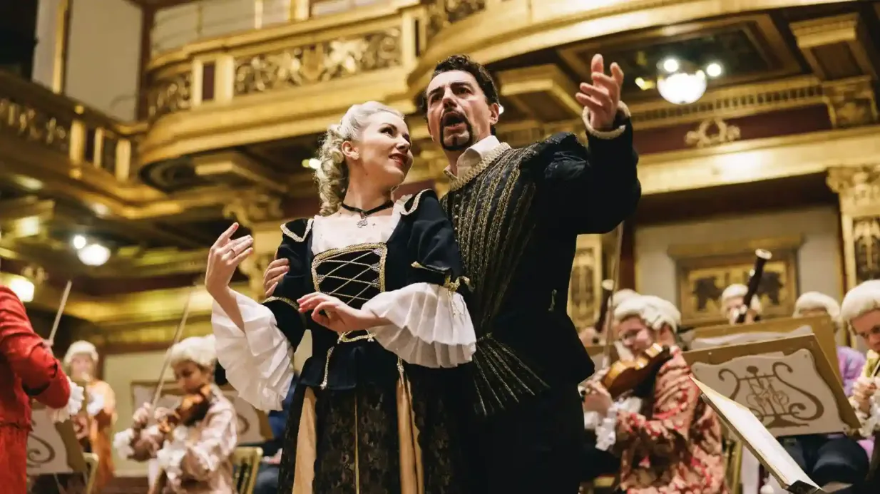 Musikverein Viena: Orquesta Mozart + Cena antes o después del concierto Operado por Wiener Mozart Orchester Konzertveranstaltungs GmbH