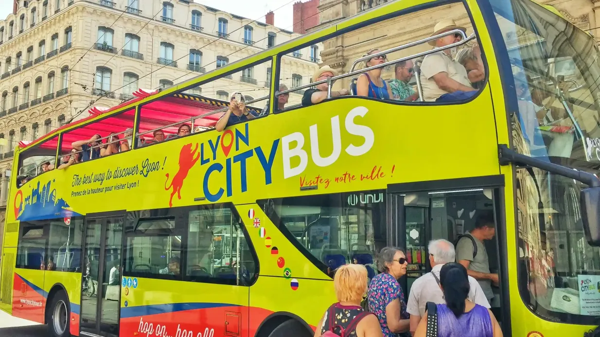 Lyon : Bus Hop-on Hop-off