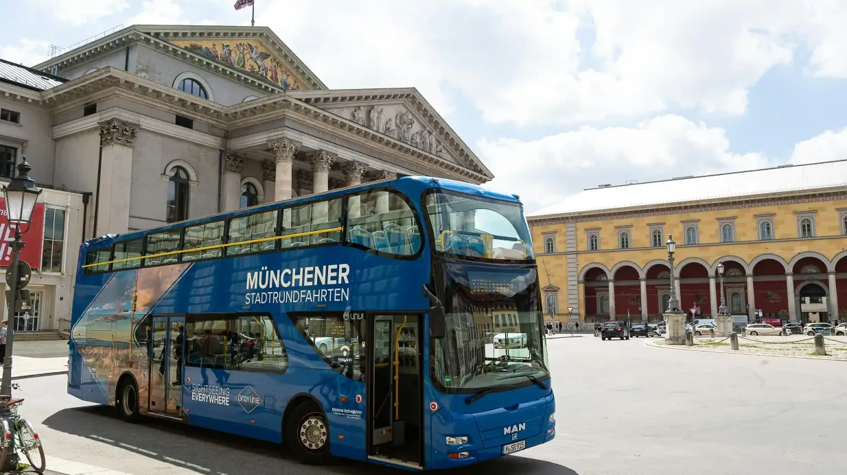 Tour Hop-On Hop-Off de Munich (24h et 48h)