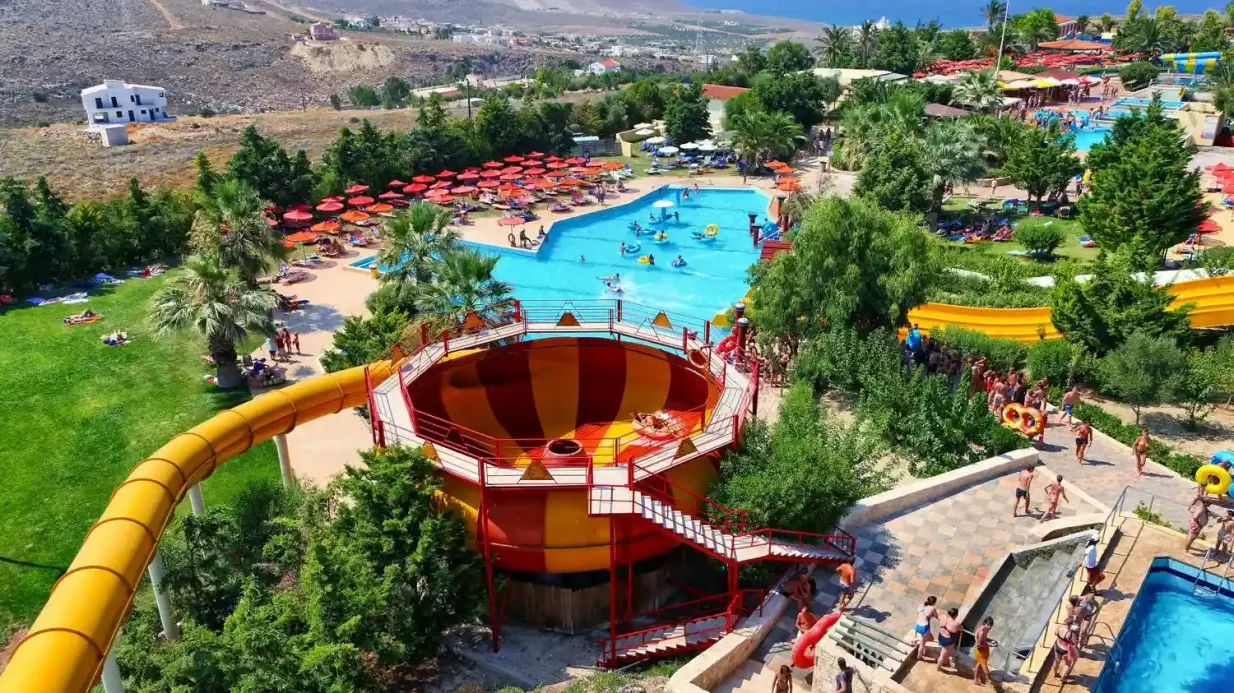 Parque aquático WaterCity: entrada geral Organizado por Cretan Parks SA