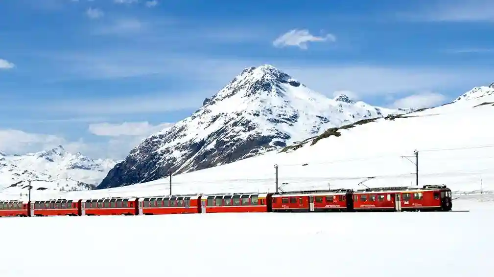 Tren Rojo Bernina: Ida y vuelta desde Milán Operado por Zani Viaggi