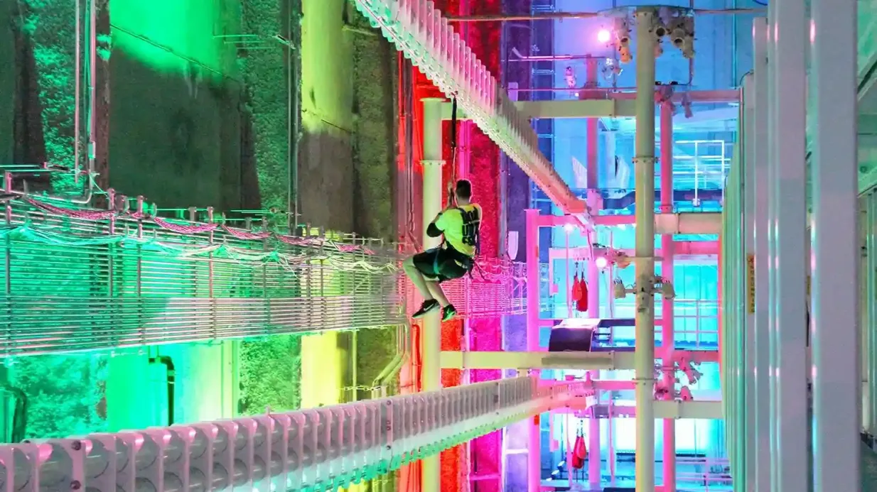 It Adventure Ropes Course: Entry Ticket Provided by Sky Trail Connecticut