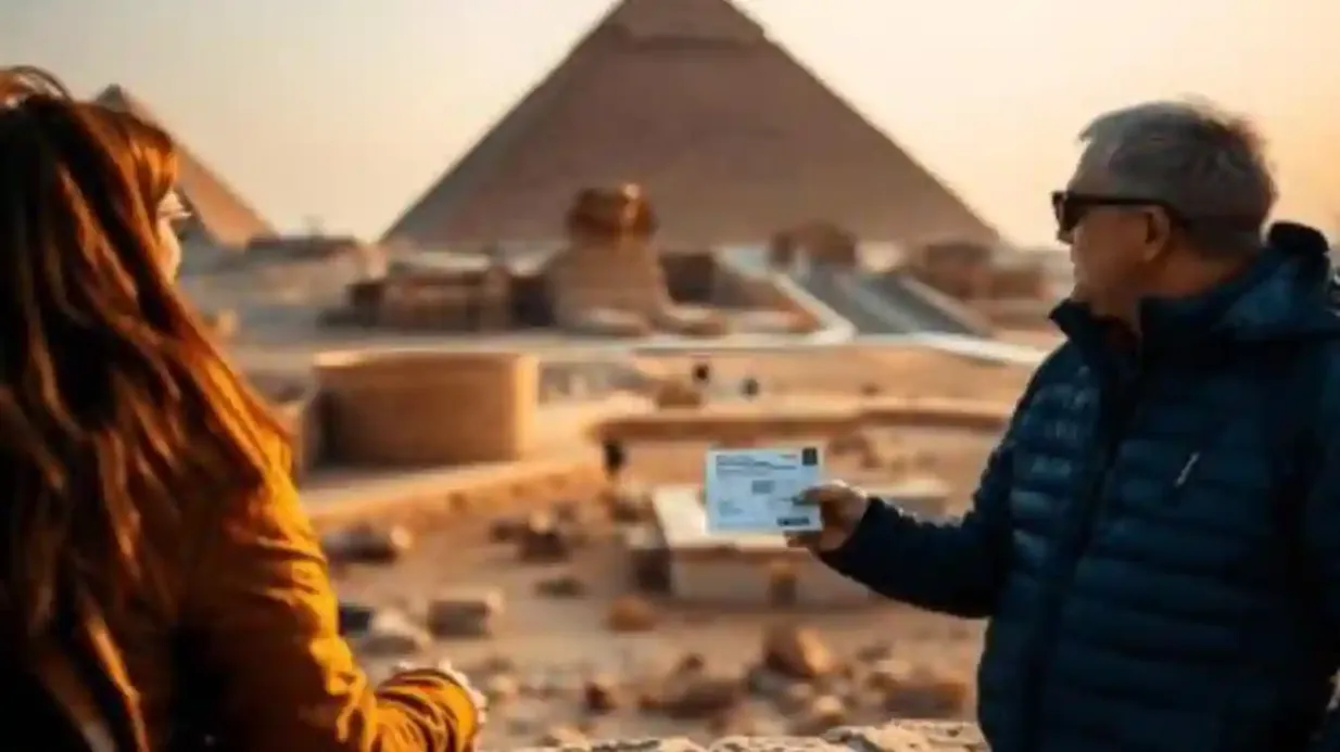 Pyramids of Giza Plateau: Entry Ticket + Transfer