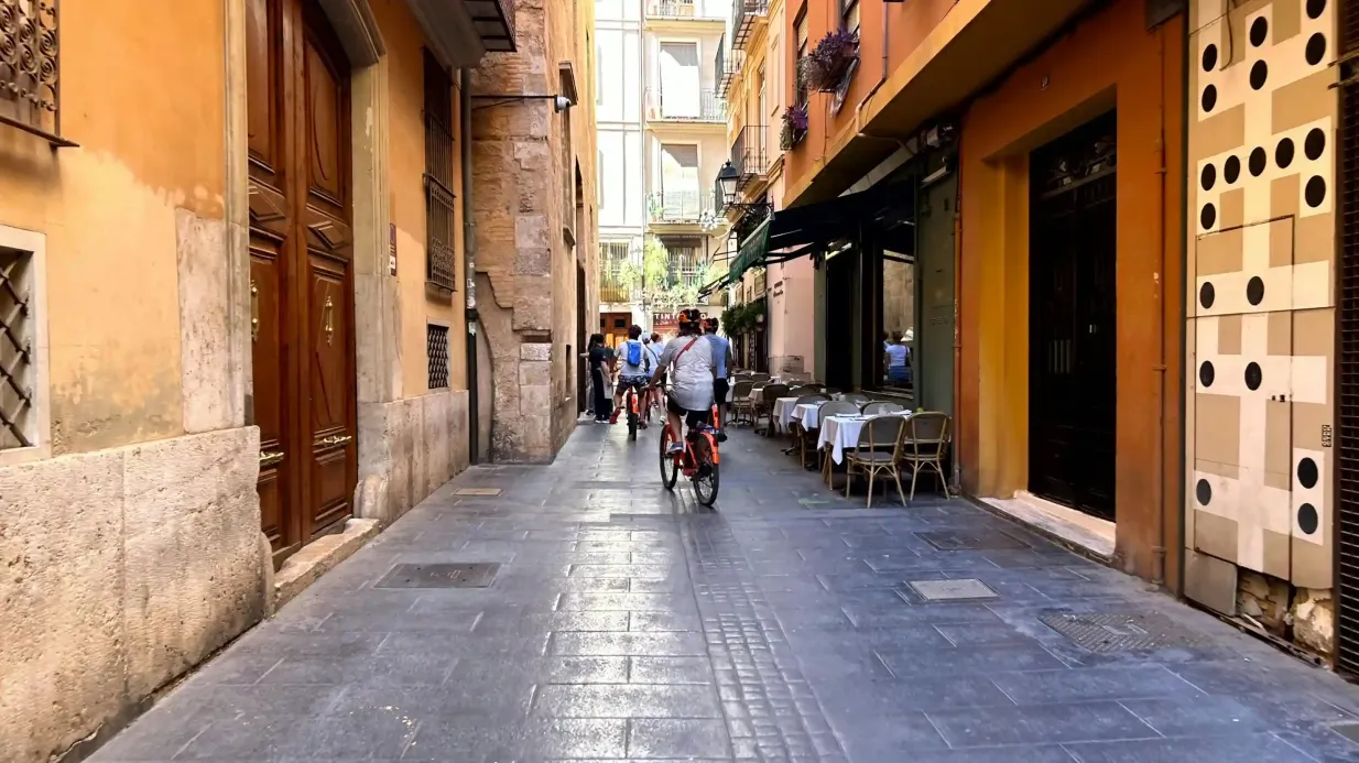 Valencia: Tour guidato in e-bike per piccoli gruppi