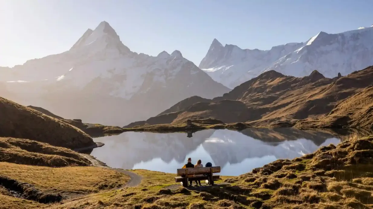 Grindelwald First: Hin- und Rückfahrt mit der Gondel zum Cliff Walk ab Grindelwald Bereitgestellt von Jungfraubahnen Management AG Jungfrau Railways