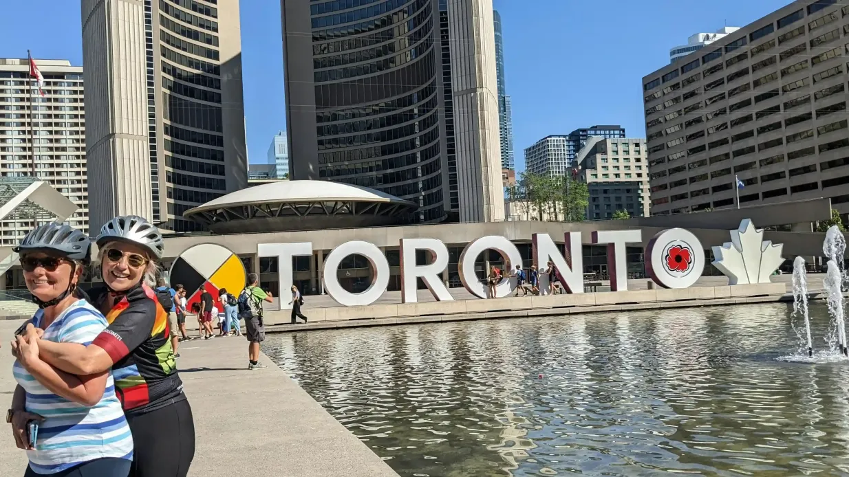 Recorrido en bicicleta por el corazón del centro de Toronto