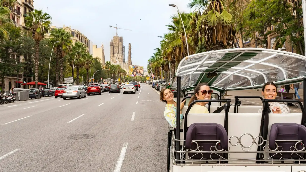 Barcelona: 1-stündige Stadtrundfahrt mit einem privaten elektrischen Tuk Tuk
