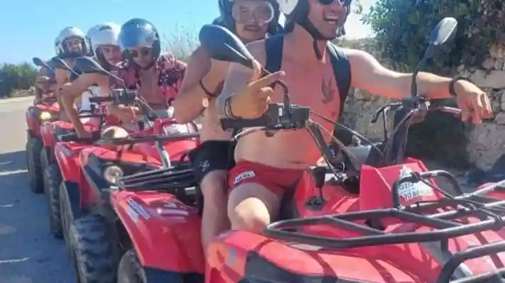 Gozo: Full-Day Guided Quad Bike Tour from Malta + Boat Ride + Lunch Provided by Gozo Pride Tours