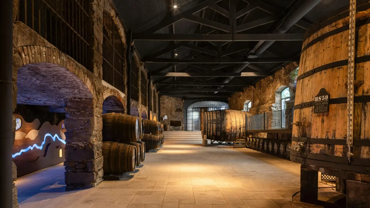 Dégustation de vin de Porto : Caves à vin Burmester Fournie par Kopke Group Fine Wines s.a