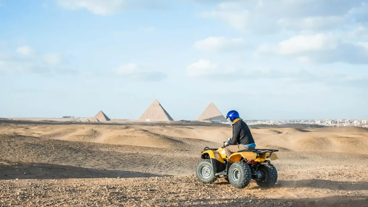 Quad & Camel Ride Tour Around the Pyramids from Cairo or Giza Provided by Ocean Air Travel and Tourism LLC