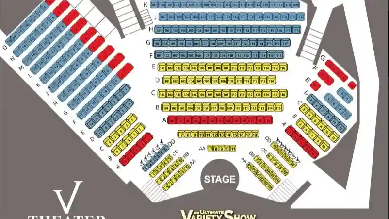 V Theater Las Vegas : V - L'ultime spectacle de variétés