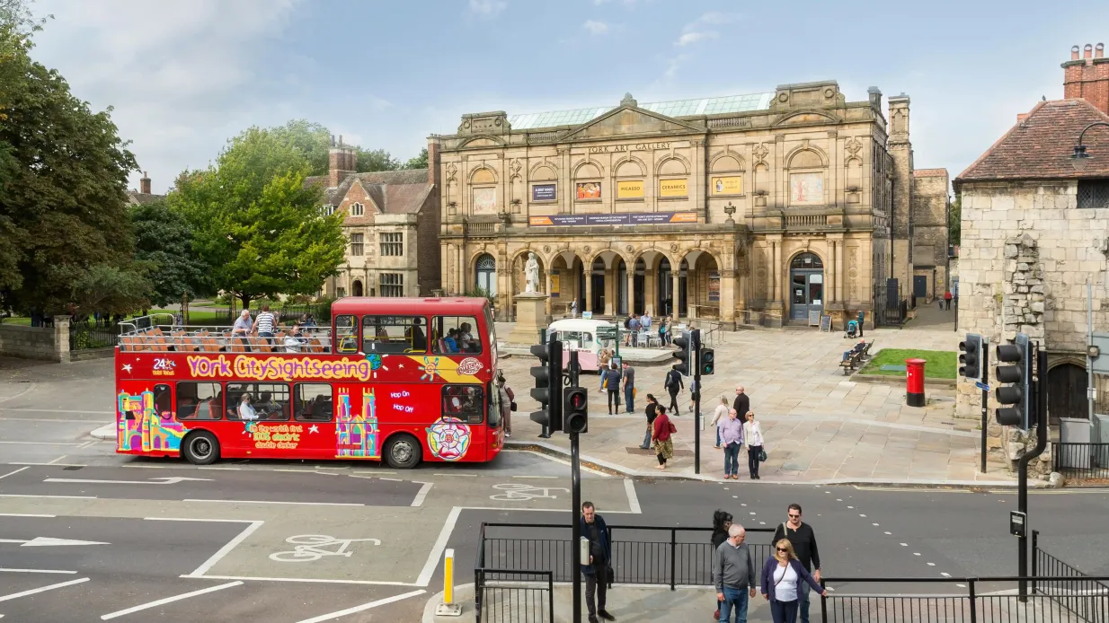 Hop-On Hop-Off Bus York Provided by City Sightseeing LTD