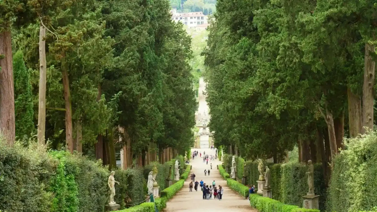 Biglietto d'ingresso a Palazzo Pitti + tour guidato del Giardino di Boboli