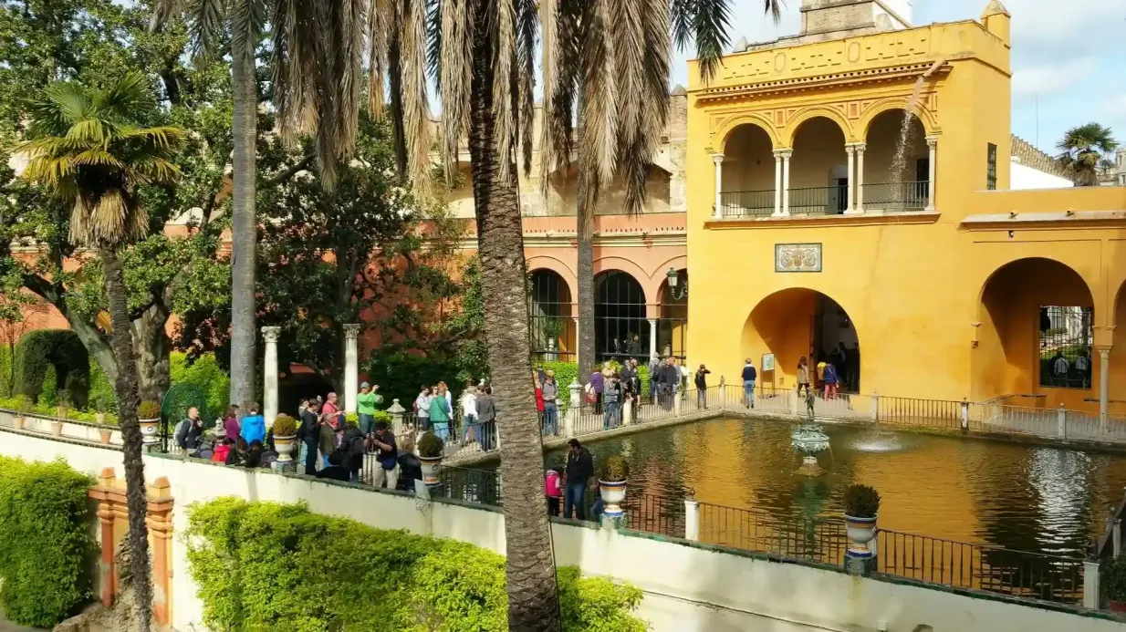 Alcázar di Siviglia: Biglietto con accesso rapido + Tour guidato per piccoli gruppi