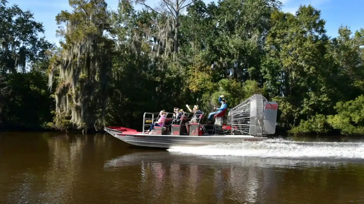 New Orleans: Kleine Airboat-Fahrt