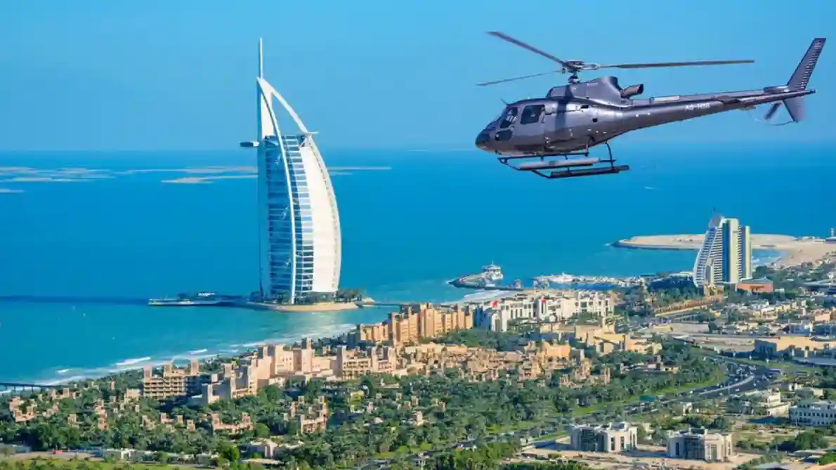 Dubai: Hubschrauberflug von Palm Jumeirah