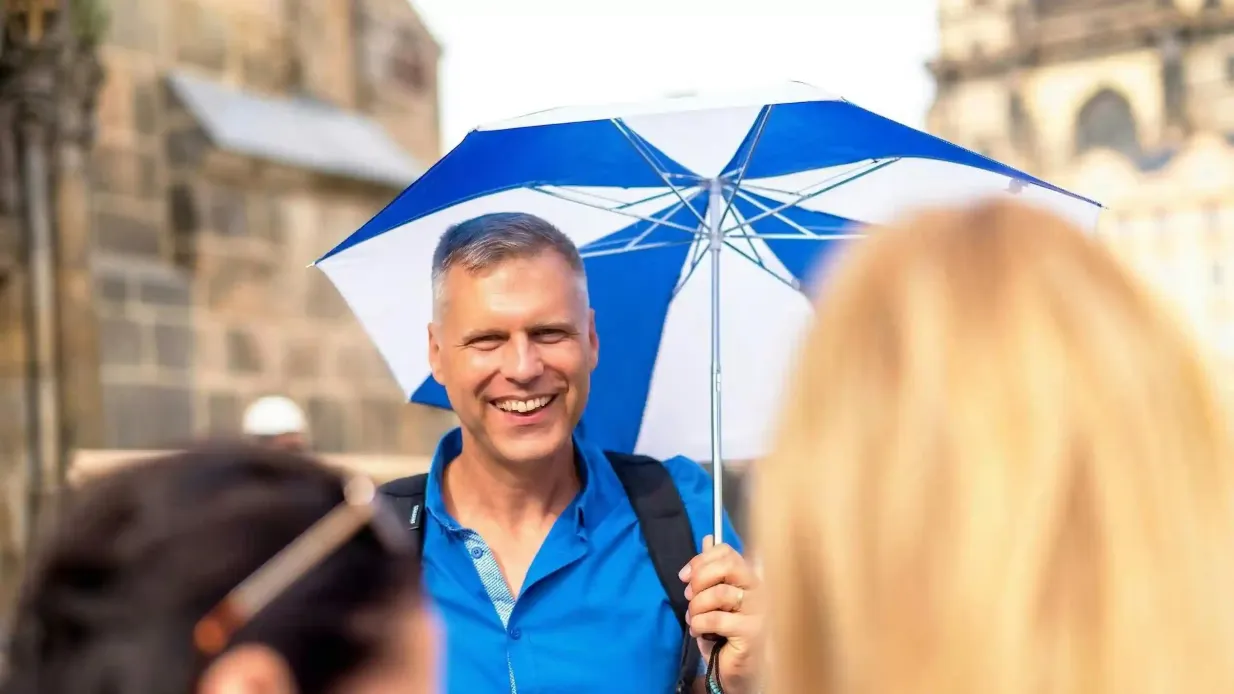 La Vieille Ville de Prague, le Pont Charles et le Château de Prague : Visite guidée à pied de 3 heures Fournie par Get Prague Guide Michal Vesely
