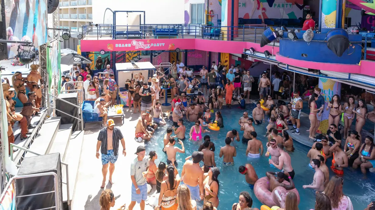 Coco Bongo Cancun : Fête de la plage