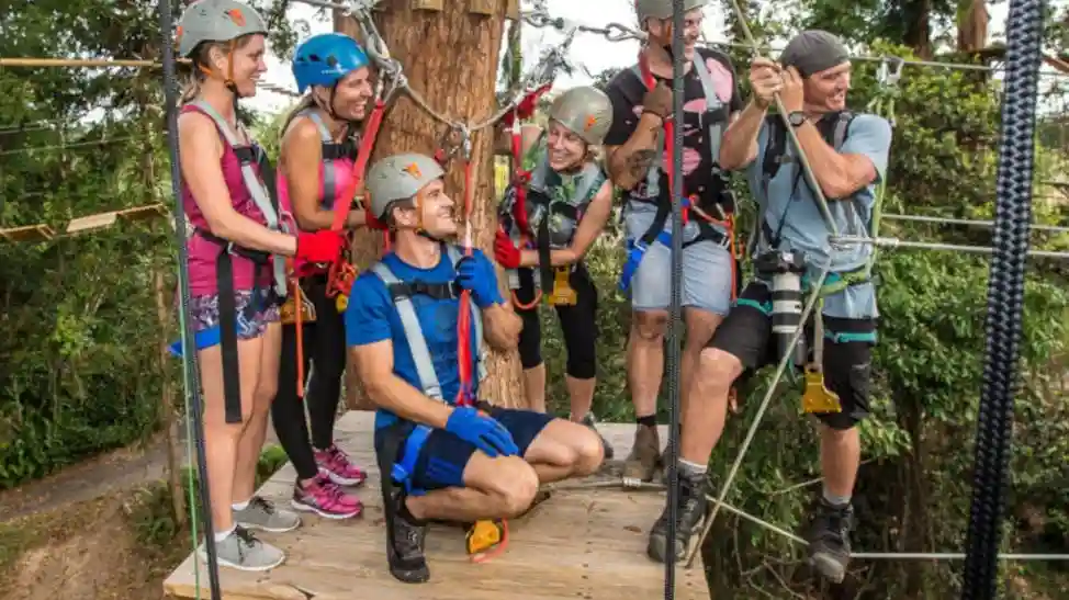 TreeTop Challenge Sunshine Coast: Billet d'entrée Fournie par Tiqets International B.V.
