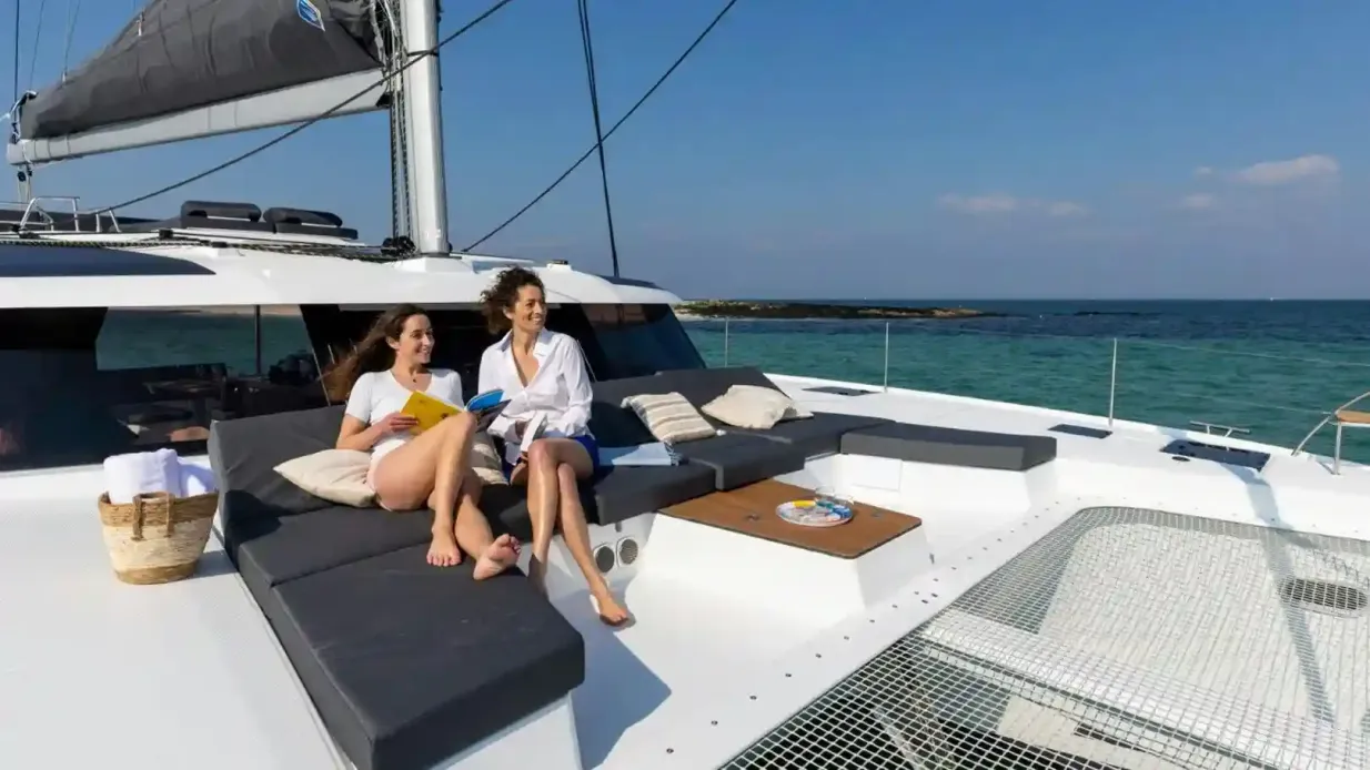 Mykonos: Catamaran Cruise + Meal, Drinks & Transport Provided by Nostos Mykonos Yachts Limited Partnership