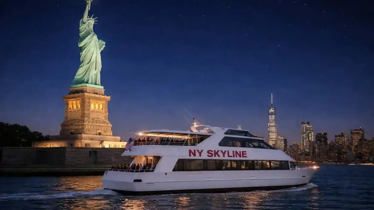 New York : Croisière touristique en soirée Fournie par Attractions4Us LLC