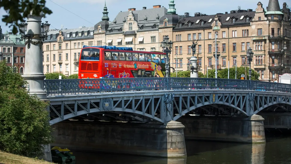 City Sightseeing Stoccolma: Tour Hop-on Hop-off in autobus e in barca