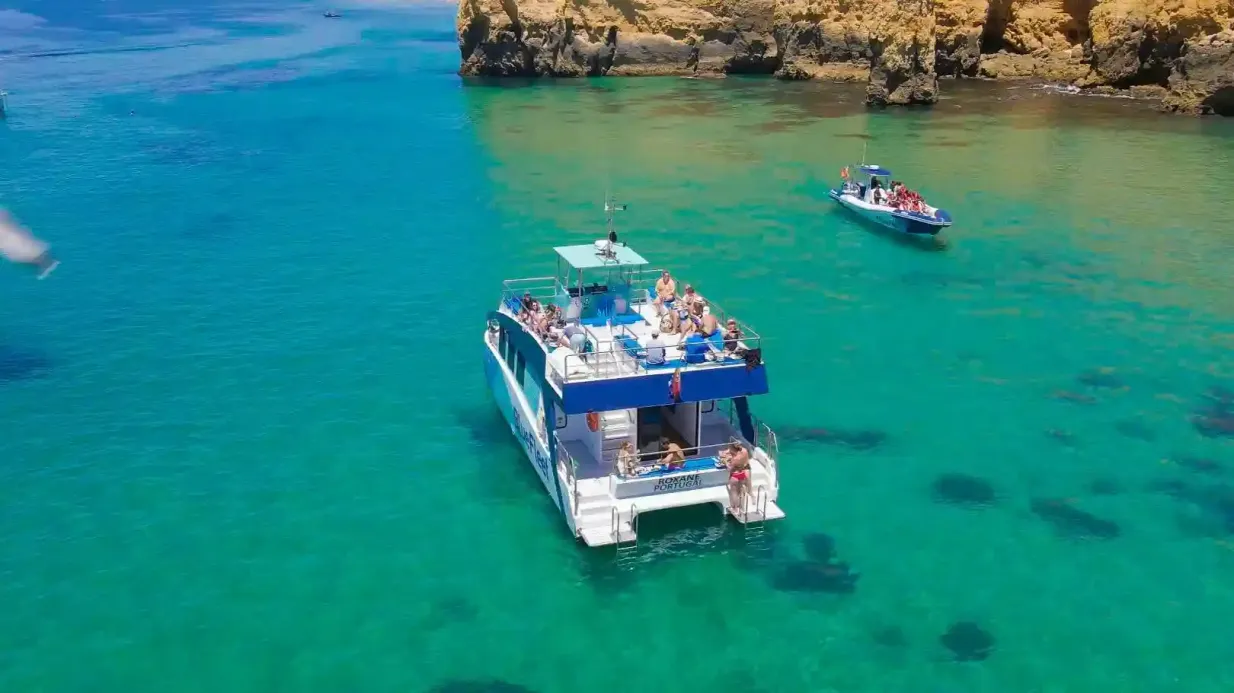 Catamaran Tour with Lunch from Lagos Provided by Bluefleet - Atividades Turísticas, Lda