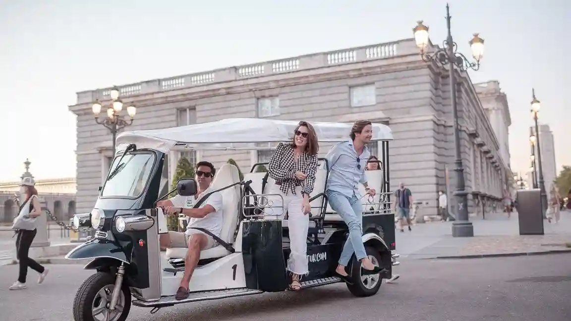 Madrid: 2-stündige private Tour mit dem elektrischen Tuk Tuk