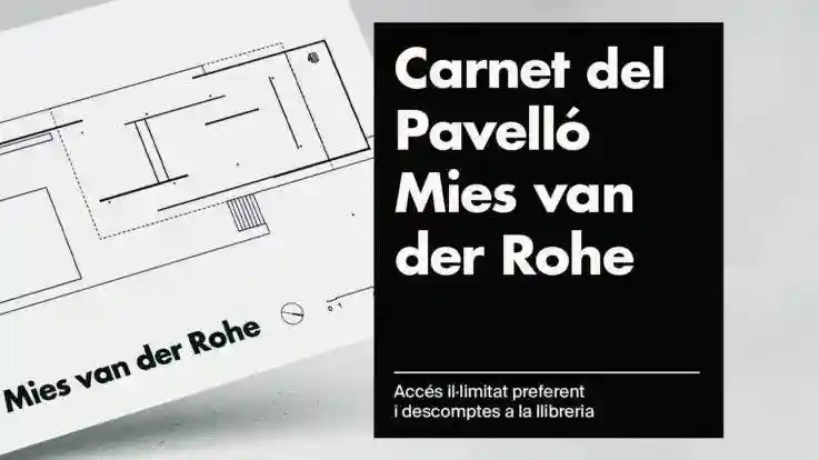Mies van der Rohe Pavilion Card