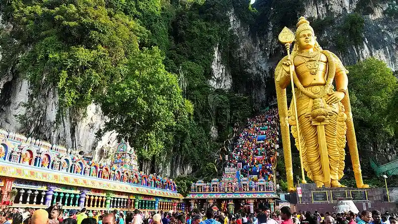 Banlieue de Kuala Lumpur et Batu Caves : Excursion d'une demi-journée + transfert aller-retour Fournie par Ivy Holidays Sdn Bhd