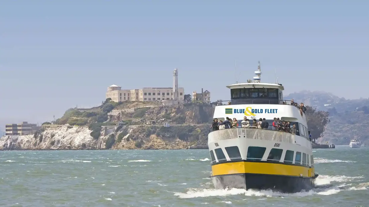 San Francisco: Crociera Fuga dalla Roccia Fornito da Blue & Gold Fleet
