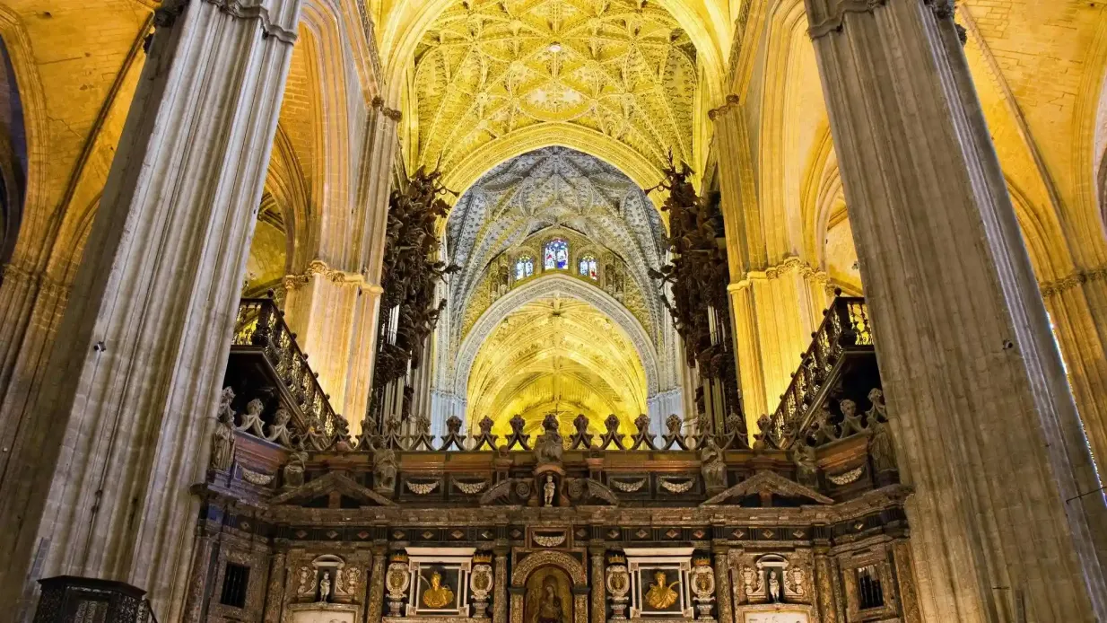 Biglietti per la Cattedrale di Siviglia: Tour guidato per piccoli gruppi Fornito da Granada Incoming Card SL