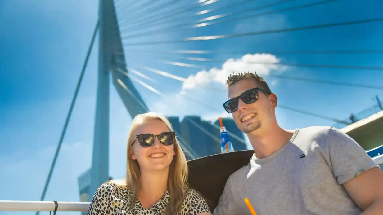 Rotterdam : Croisière en bateau + collations et cocktails