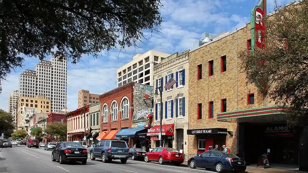 Tour de Cine de Austin: Centro de la ciudad