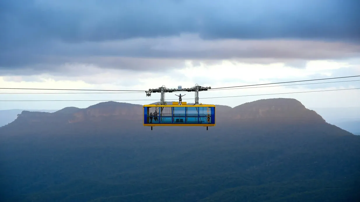 Blue Mountains: Half-Day Tour from Sydney + Scenic World Rides Provided by Brighton Coach