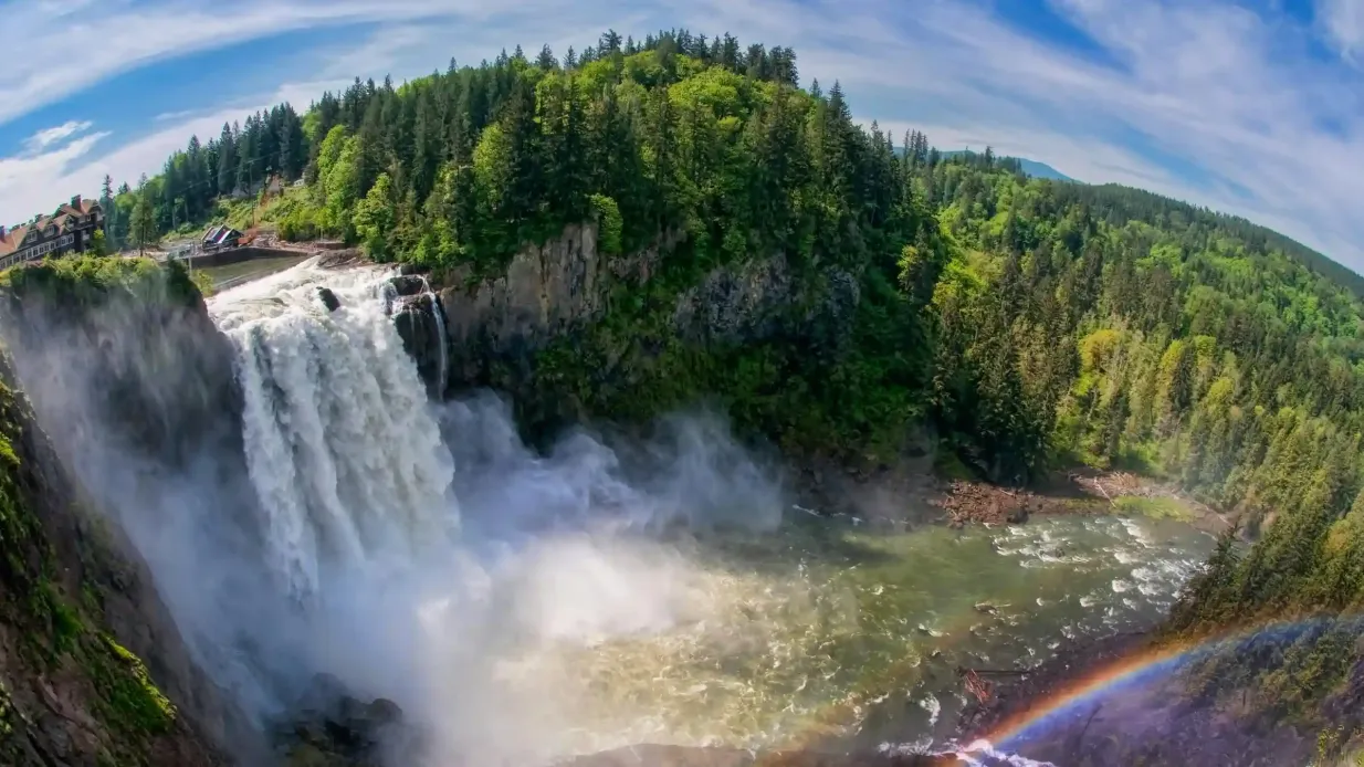 Snoqualmie Falls: Guided Tour + City Highlights