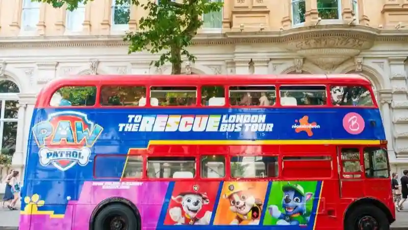 London: PAW Patrol Geführte Afternoon Tea Bus Tour