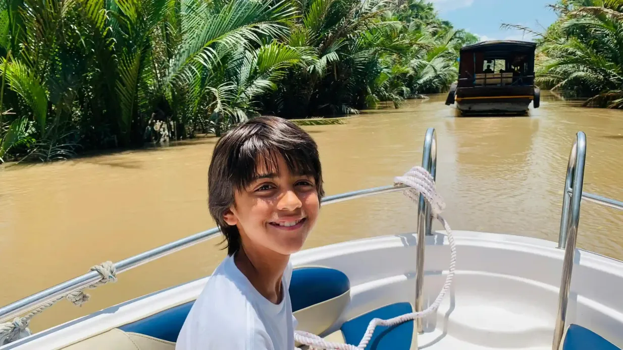 Delta do Mekong: Passeio guiado de lancha rápida + Transferes + Almoço
