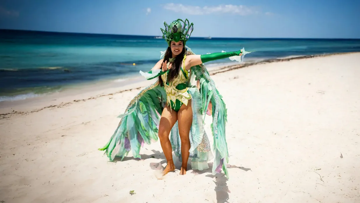 Kuzá Beach & Adventure Park: passe diário Organizado por GLOBAL CRUISES MX