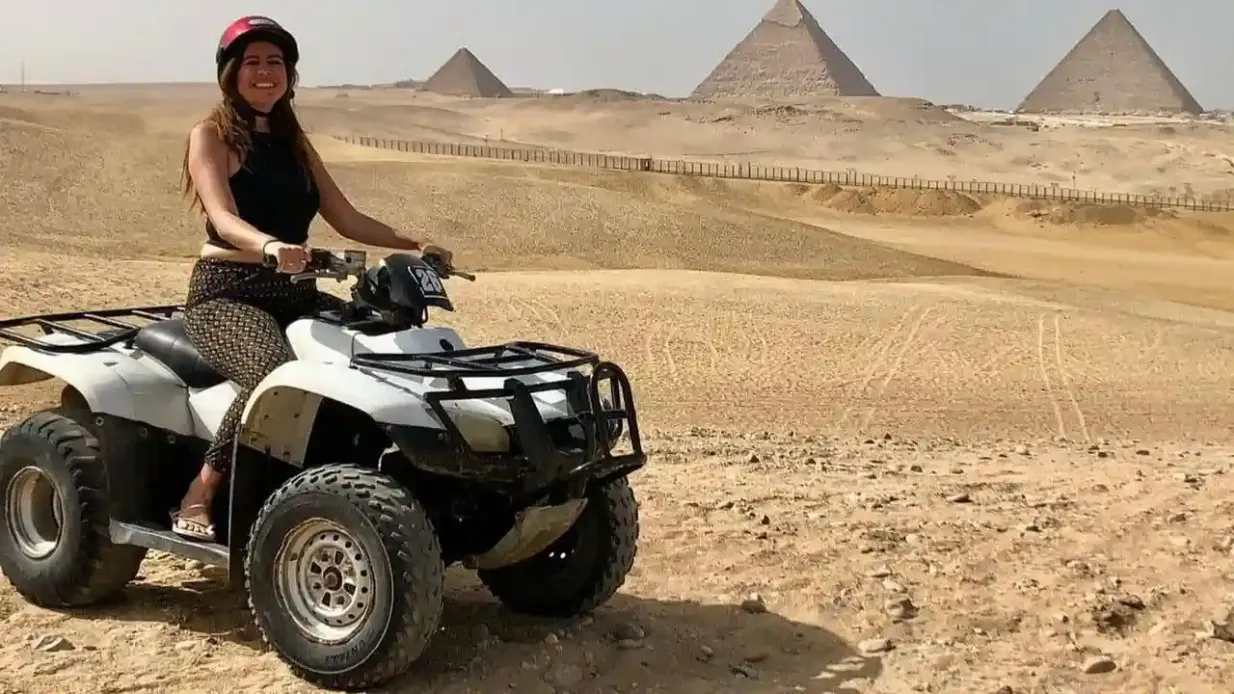Pyramids of Giza: Guided Tour + Quad or Camel Ride + Transfers Provided by FTS TRAVELS