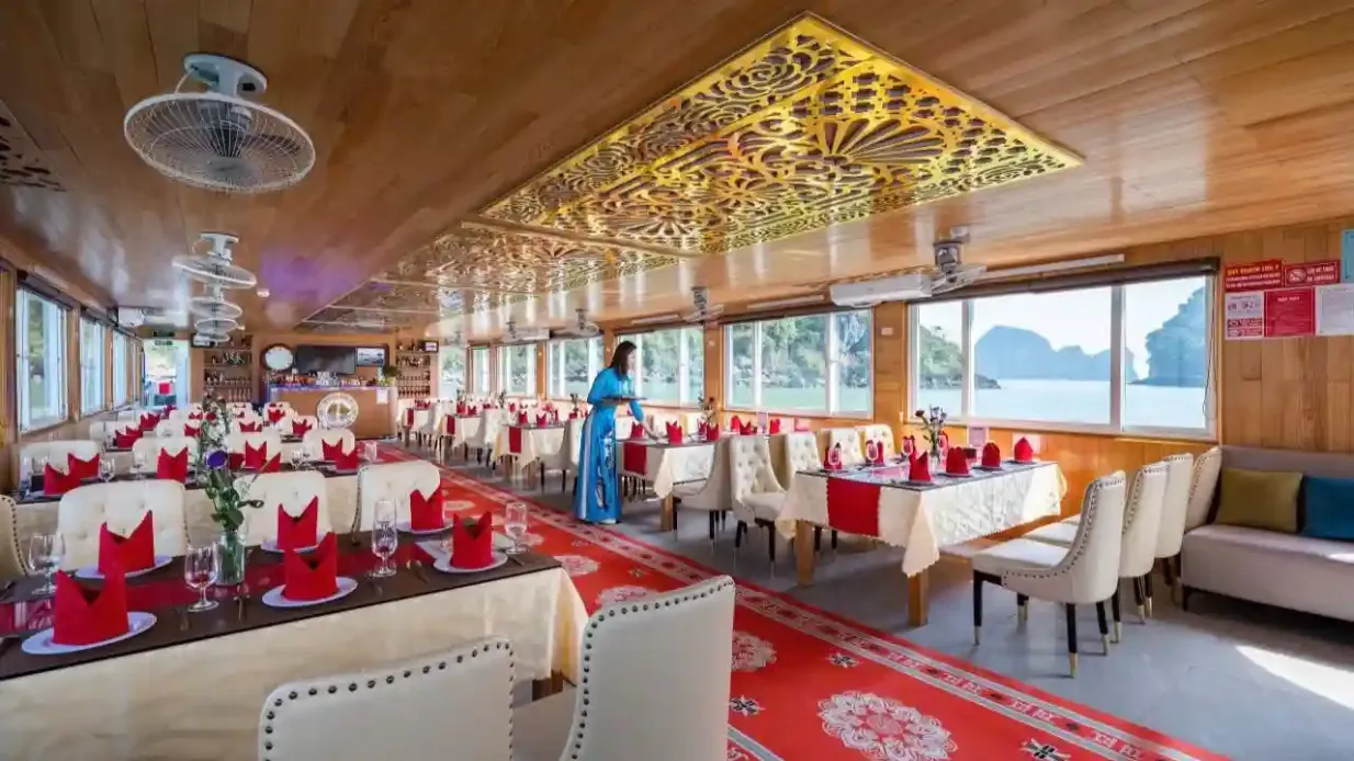 Bahía de Ha Long: Paseo en barco + Comida + Aperitivos + Traslado Operado por Vu Dinh Tu