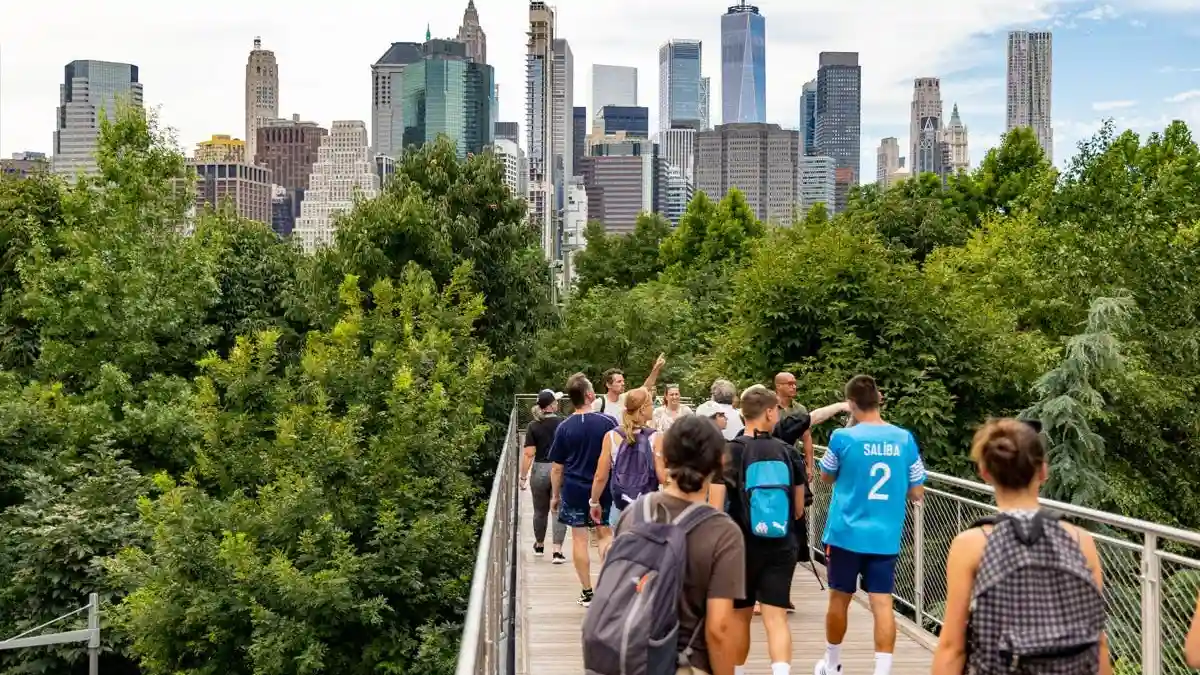 DUMBO, Brooklyn Heights & Bridge: Tour guiado a pé em francês Organizado por SAS Voyage en français