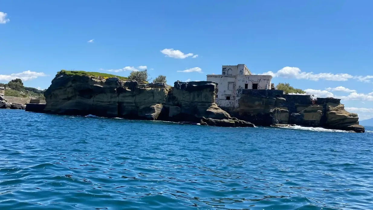 Naples: Boat Tour + Swim Stop + Audio Guide